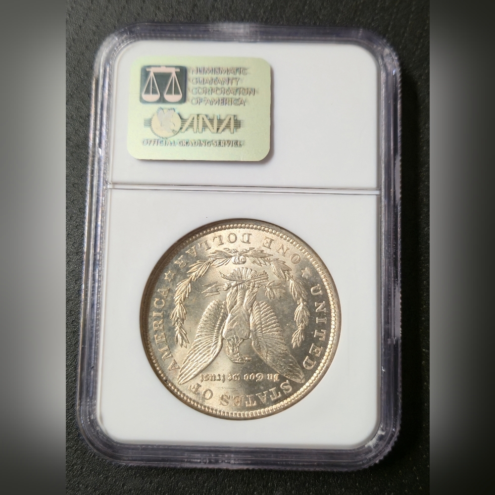 🇺🇸 1921 Morgan Silver Dollar NGC MS64 - Choice Uncirculated - Picture 2 of 2